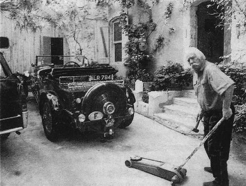 The late Peter Black, with his Speed 20 SB Special 10897, ALR 784, six years before tragedy was to strike.