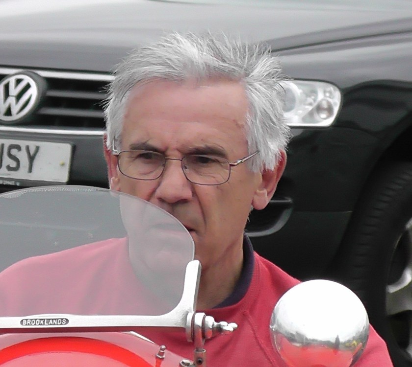 Brian achieves a creditable 4th place, held up by a Bentley