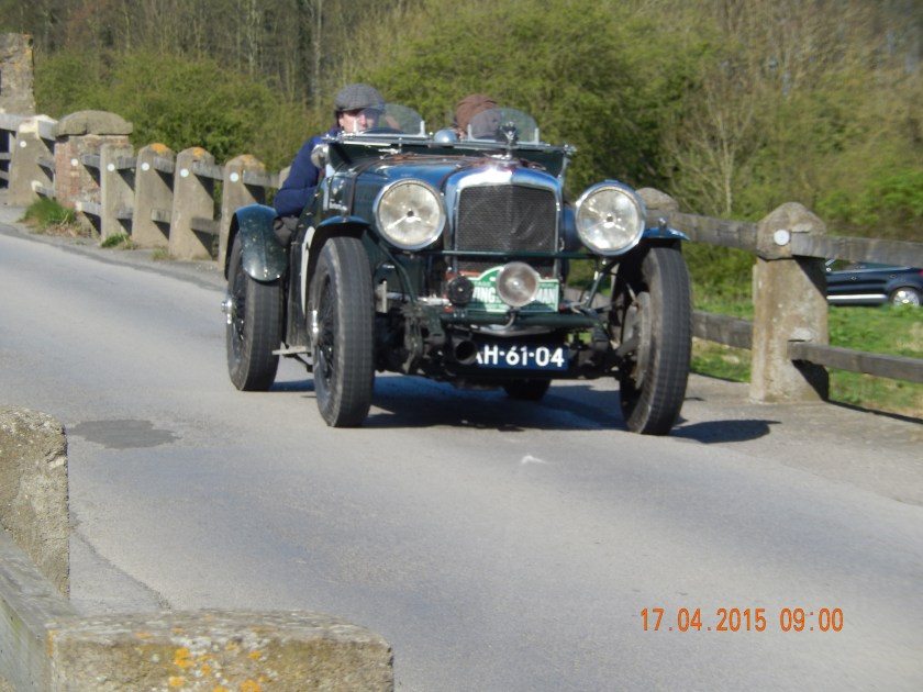 Bob Compiet / Austin Lion came 11th in Class 5 (up to 4000cc pre 41) and 62nd overall in their 1936 3.5 ltre special - Photo Paul Chasney