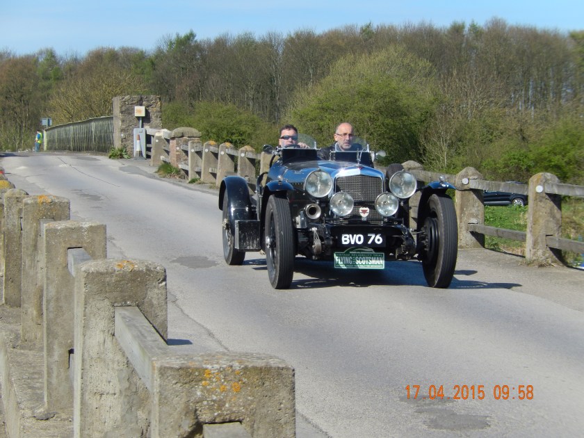 Russell Jordan and Gary Gibson came 8th in Class 4 and 69th overall in their 1935 Special Silver Eagle - Photo Paul Chasney