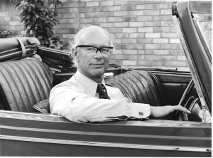 FLP 75 in 1980 with Ken Day at the wheel in Lymington