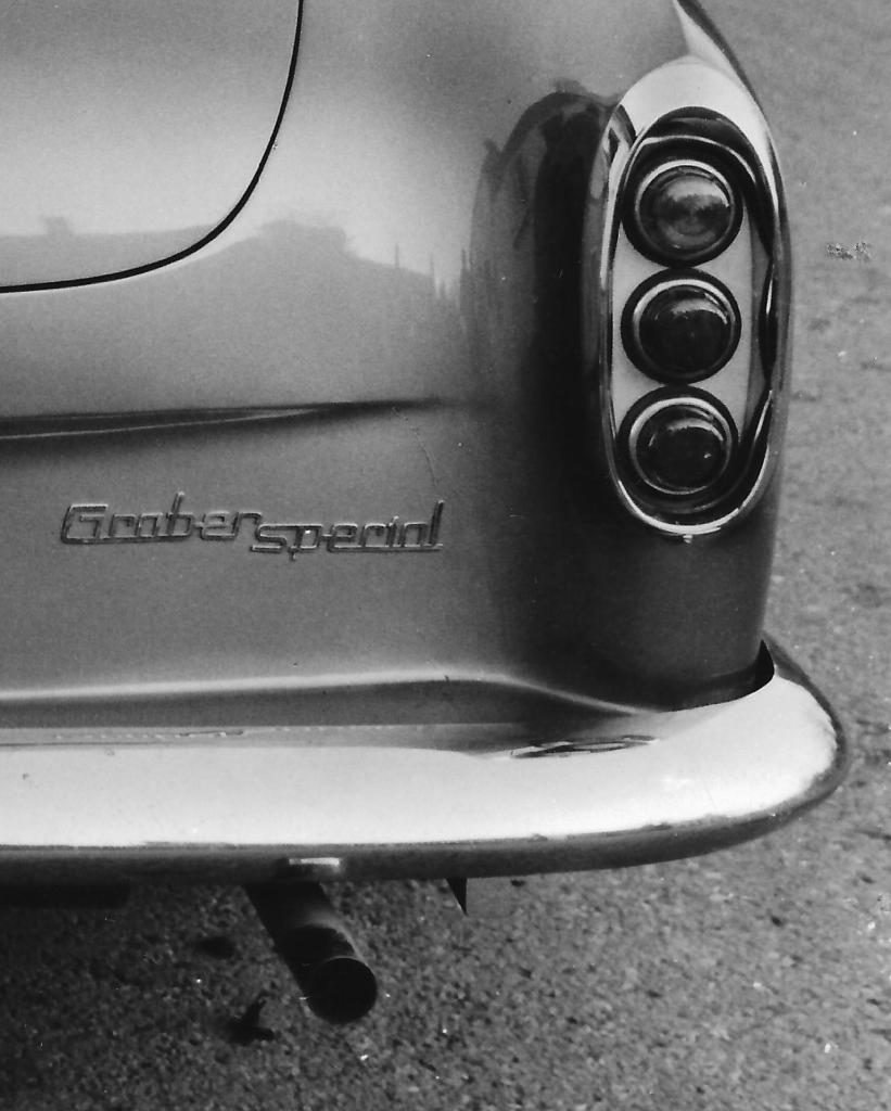 Some cars were specials when they were made - although in Graber's case this probably meant it was unique