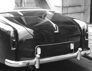 The standard rear lights in this case on a Series II TD21